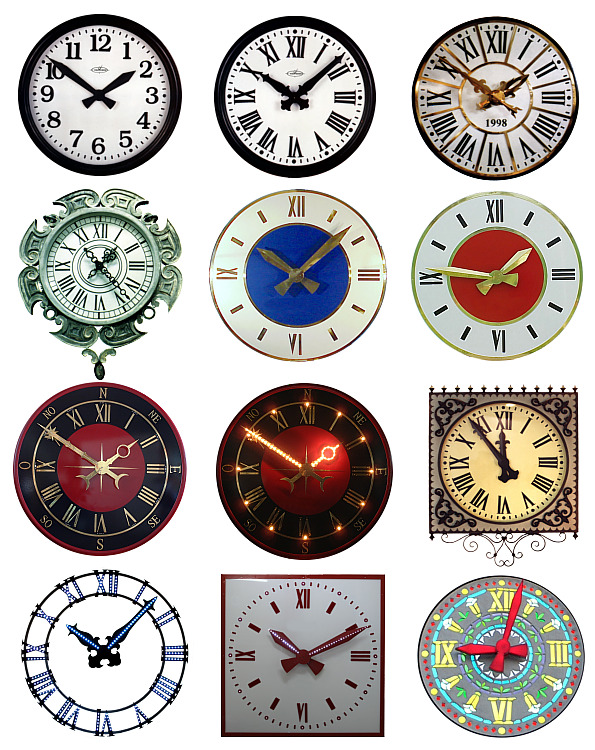 esferas de relojes para ayuntamiento