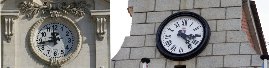relojes de ayuntamiento